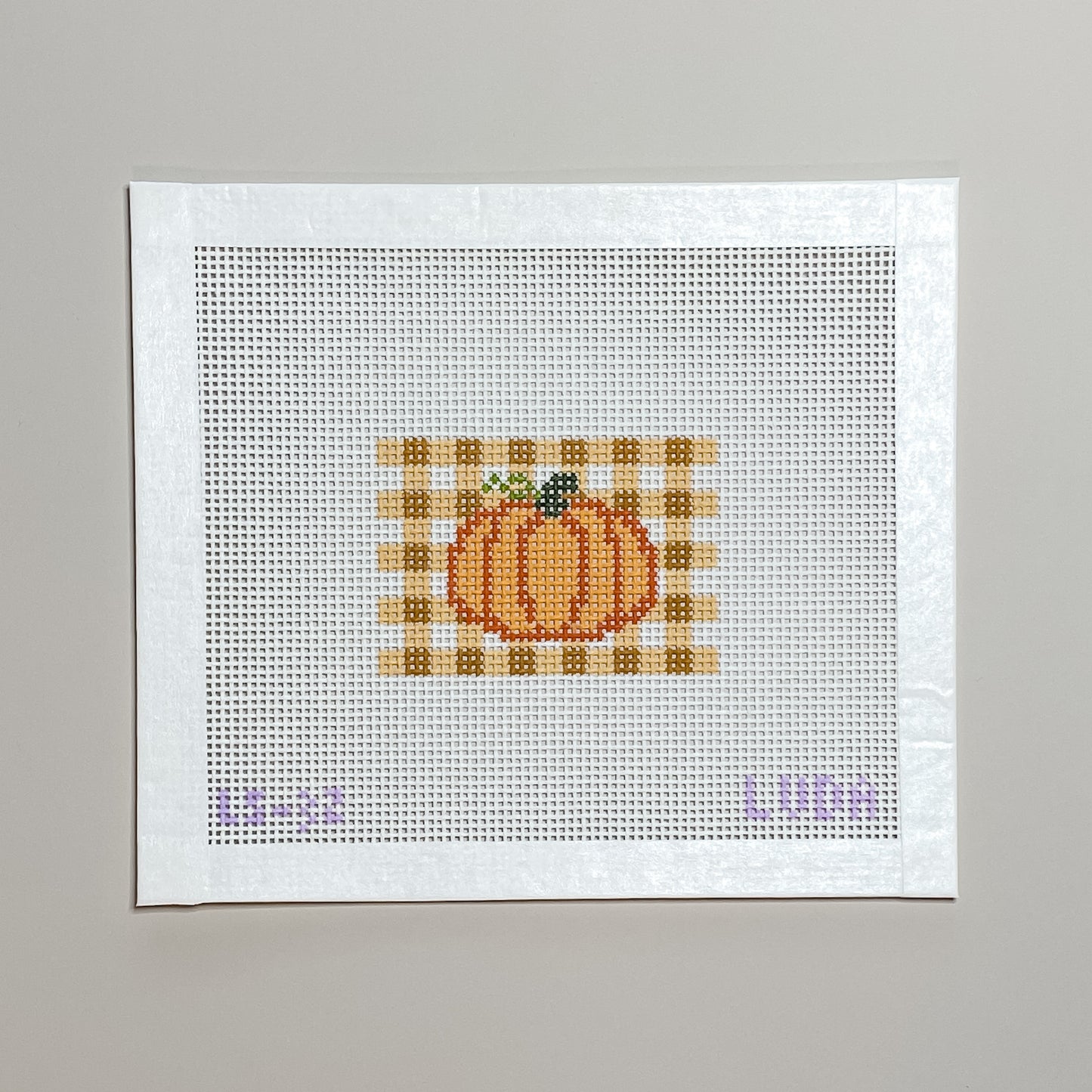 Gingham Pumpkin