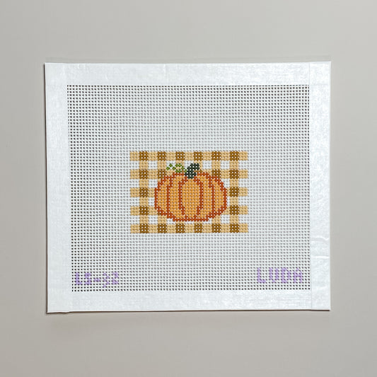 Gingham Pumpkin
