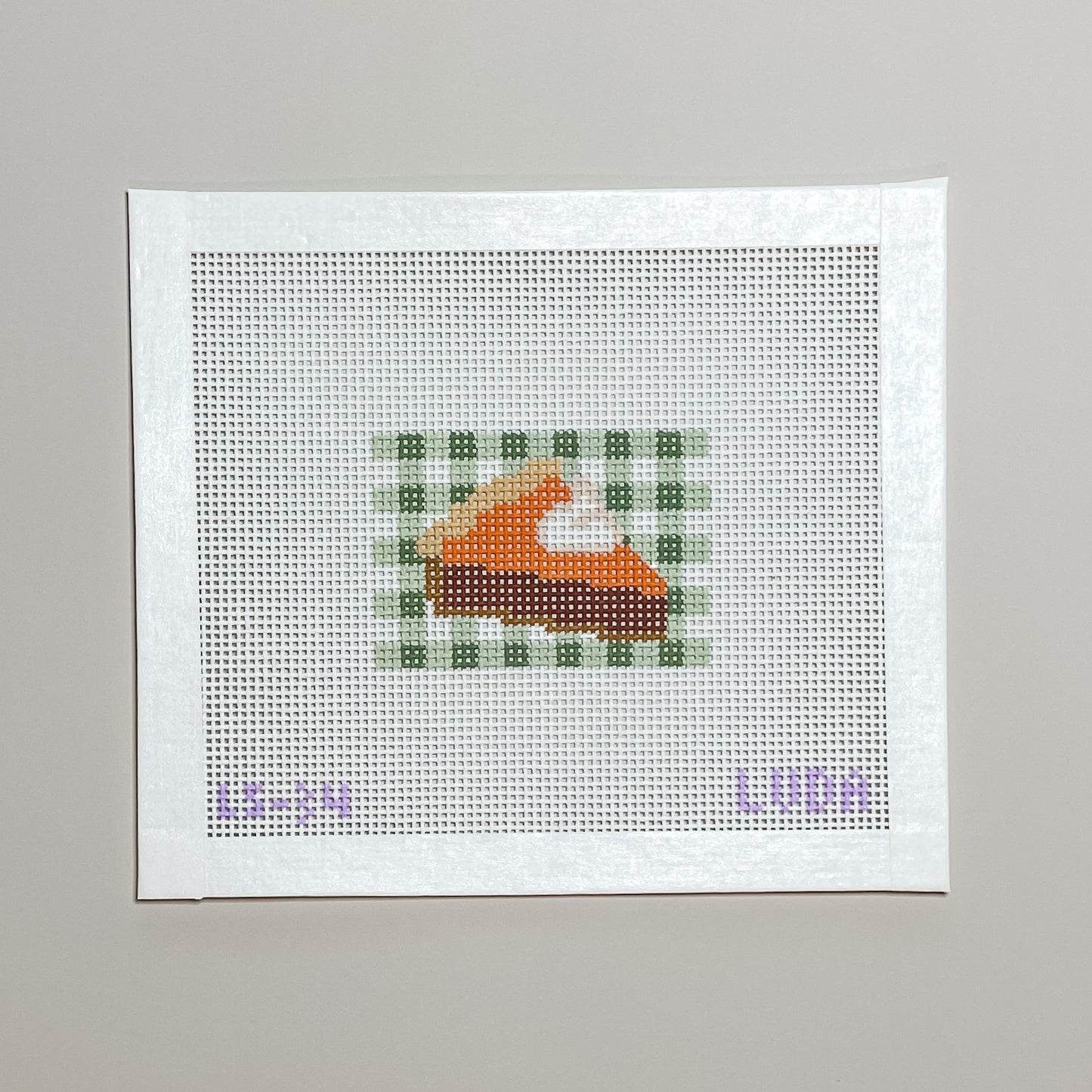 Gingham Pumpkin Pie